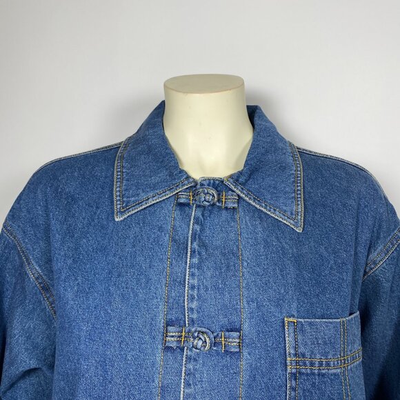 OPENING CEREMONY x CHIFA Denim Oversize Uniform Jacket - Picture 7 of 11